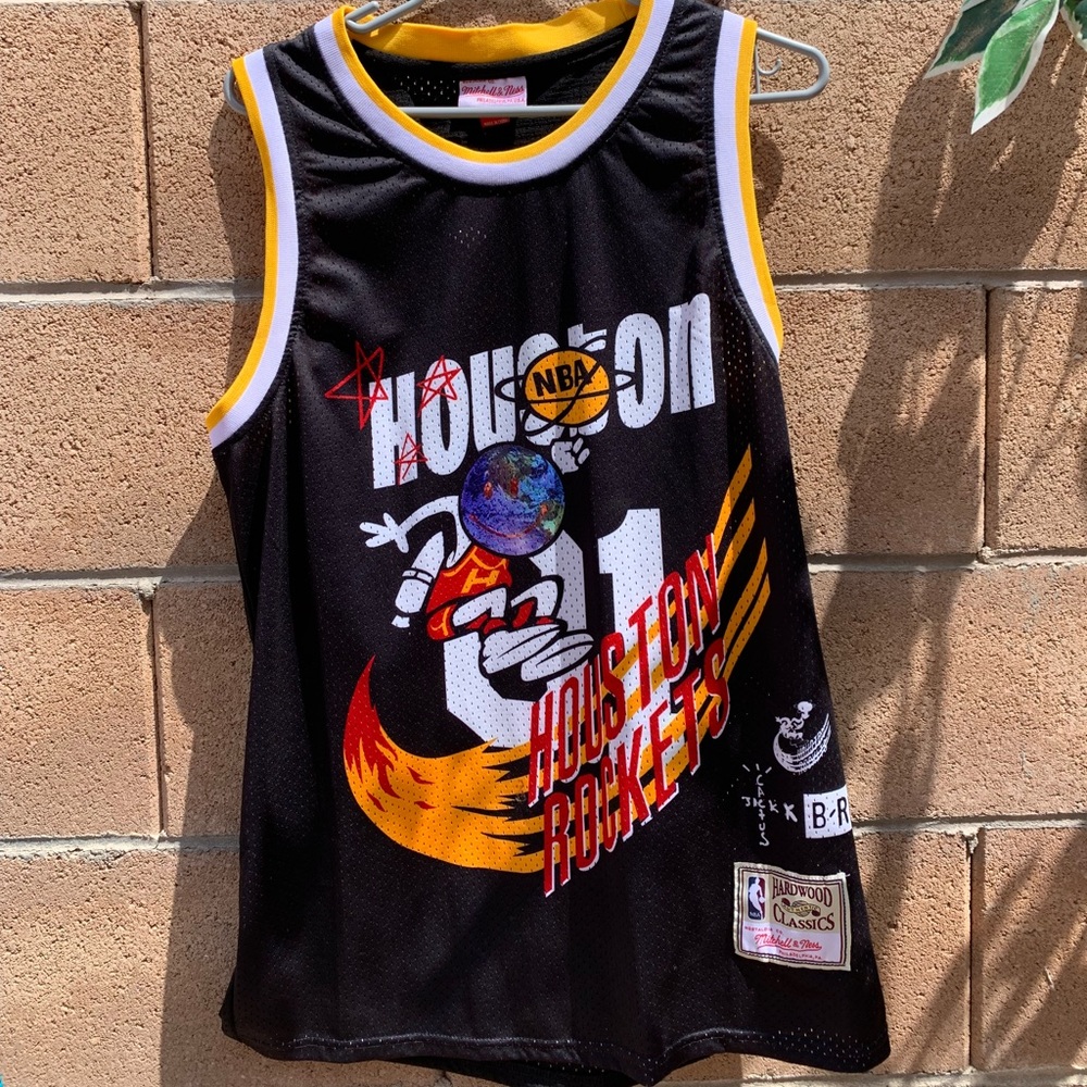 Travis Scott X Houston rockets jersey